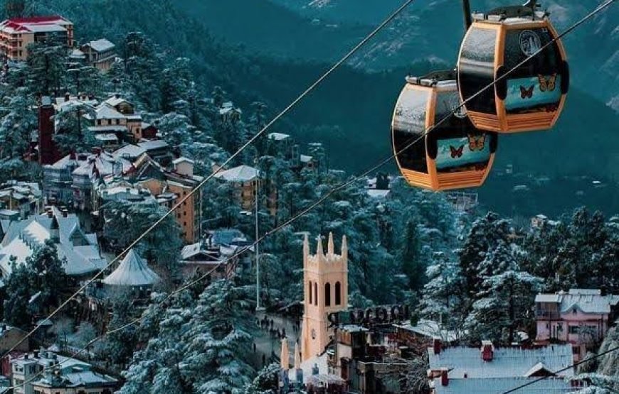 Shimla-Manali-Chandigarh Ex HYD, BOM,BLR,NAG,PNQ